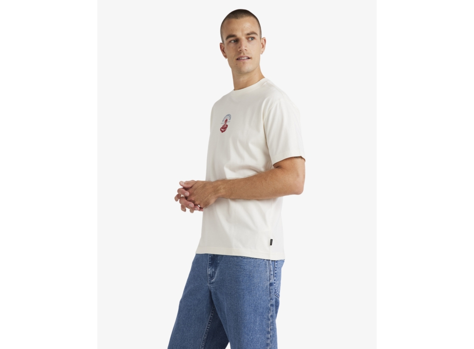 RVCA CHARMER T-SHIRT ANTIQUE WHITE