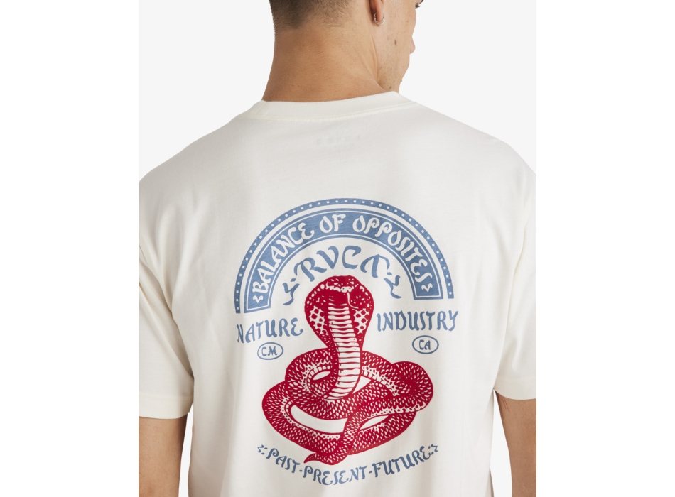 RVCA CHARMER T-SHIRT ANTIQUE WHITE