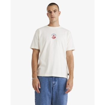 RVCA CHARMER T-SHIRT ANTIQUE WHITE