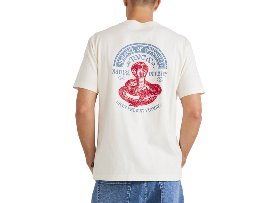 RVCA CHARMER T-SHIRT ANTIQUE WHITE