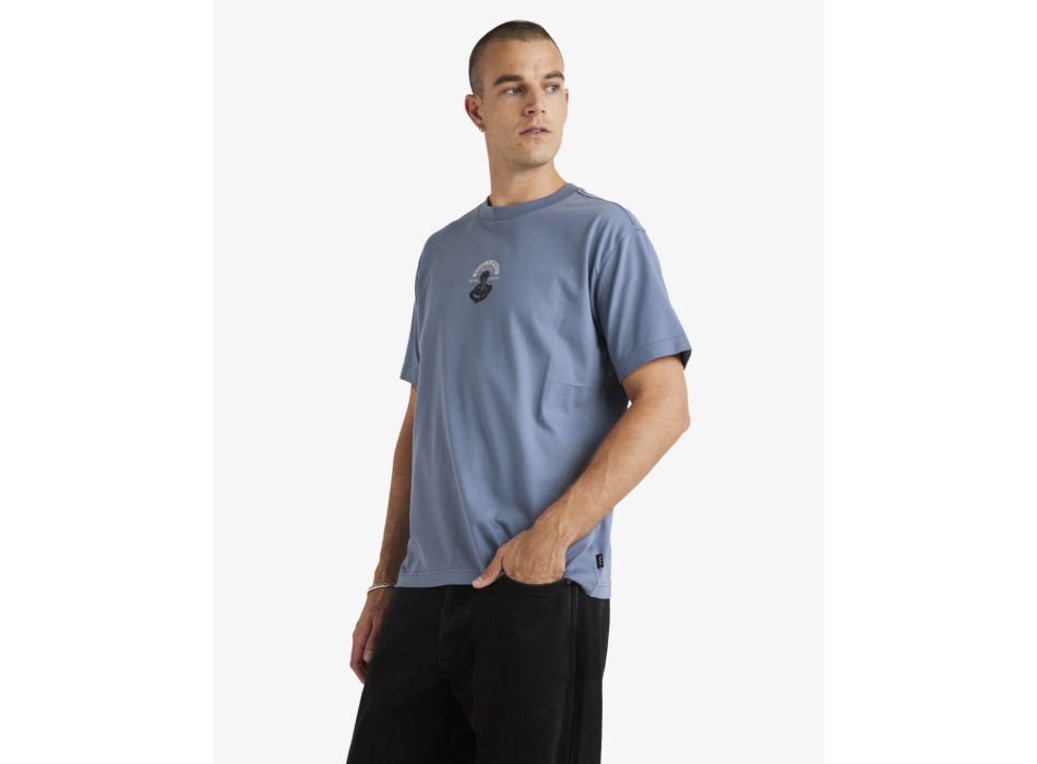RVCA CHARMER T-SHIRT VINTAGE NAVY