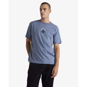 RVCA CHARMER T-SHIRT VINTAGE NAVY