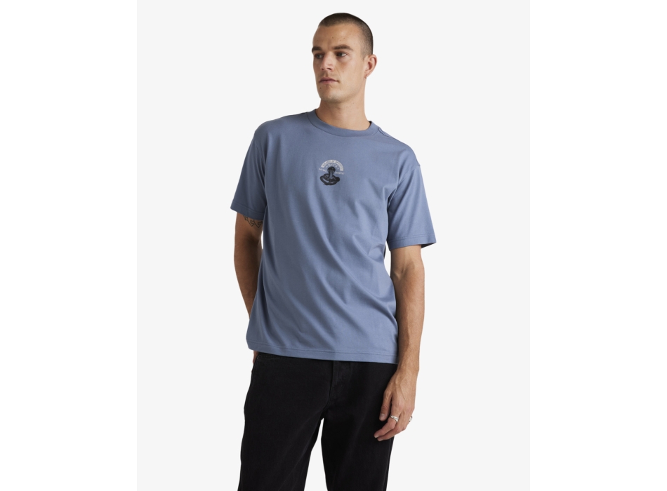 RVCA CHARMER T-SHIRT VINTAGE NAVY