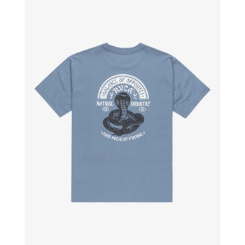 RVCA CHARMER T-SHIRT VINTAGE NAVY