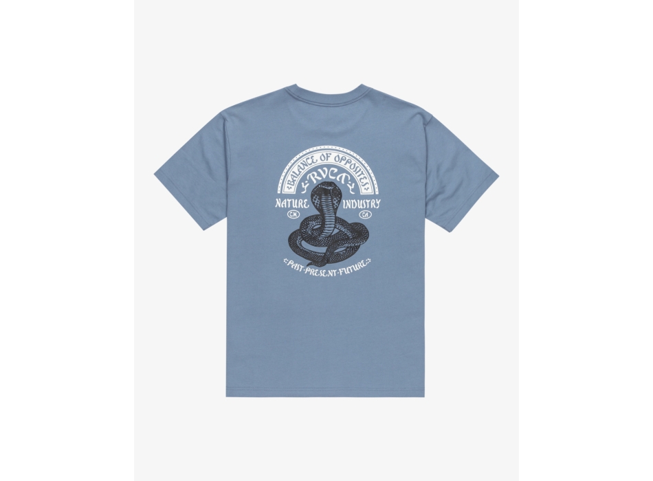 RVCA CHARMER T-SHIRT VINTAGE NAVY