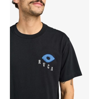 RVCA KEEP GROWING T-SHIRT BLACK