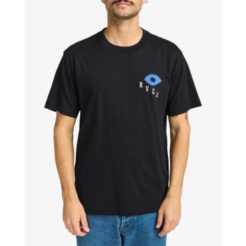 RVCA KEEP GROWING T-SHIRT BLACK
