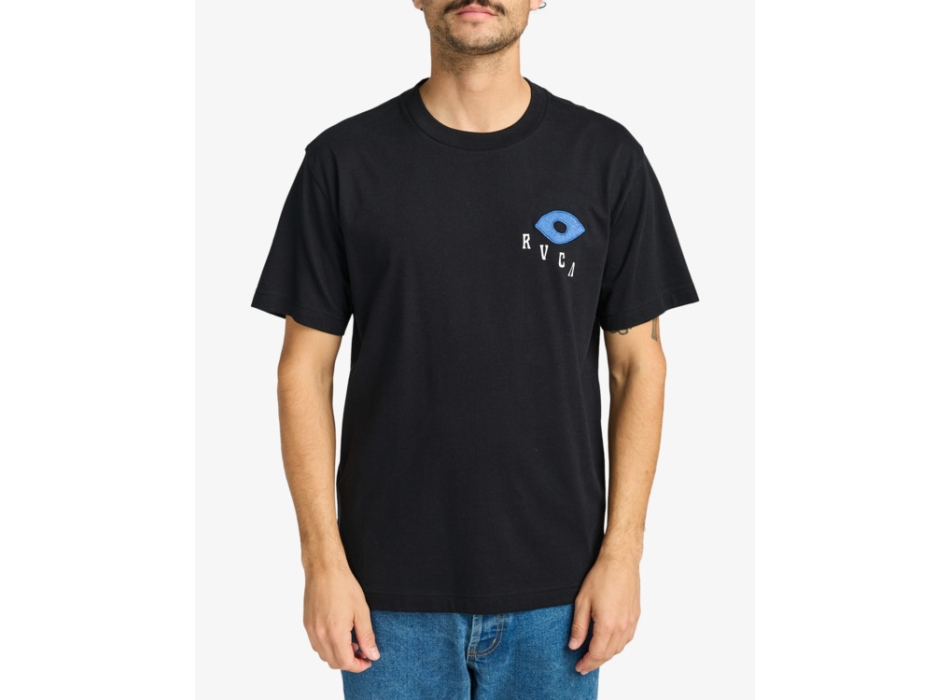 RVCA KEEP GROWING T-SHIRT BLACK