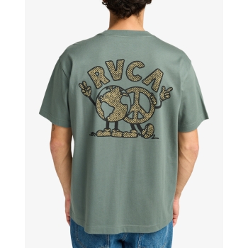 RVCA UNITED T-SHIRT BALSAM GREEN