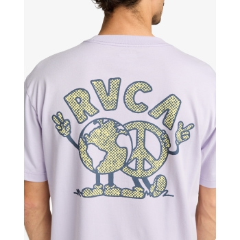 RVCA UNITED T-SHIRT BALSAM GREEN