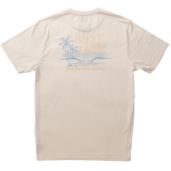 SALTY CREW A FRAME CROSSOVER SS SHIRT SALT