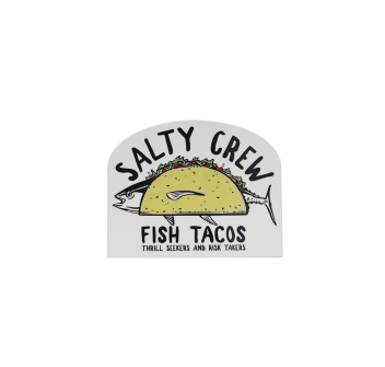 SALTY CREW STICKER FISH TACOS