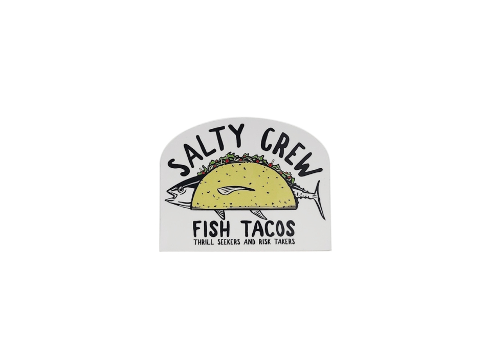 SALTY CREW STICKER FISH TACOS