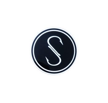 SALTY CREW STICKER HOOKS LOGO