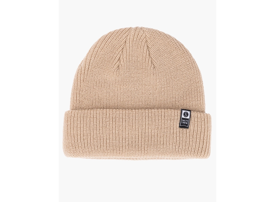 SALTY CREW ALPHA BEANIE TAN