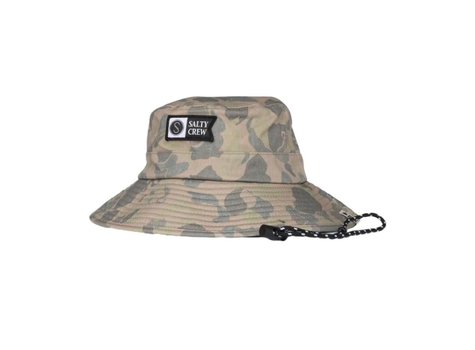 SALTY CREW ALPHA BOONIE HAT SAND CAMO