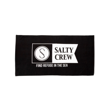 SALTY CREW ALPHA REFUGE TOWEL LOGO