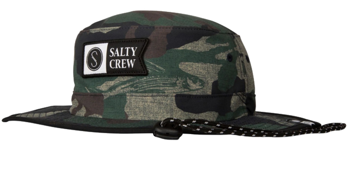 Salty Crew Alpha Tech Boonie Hat Camo 