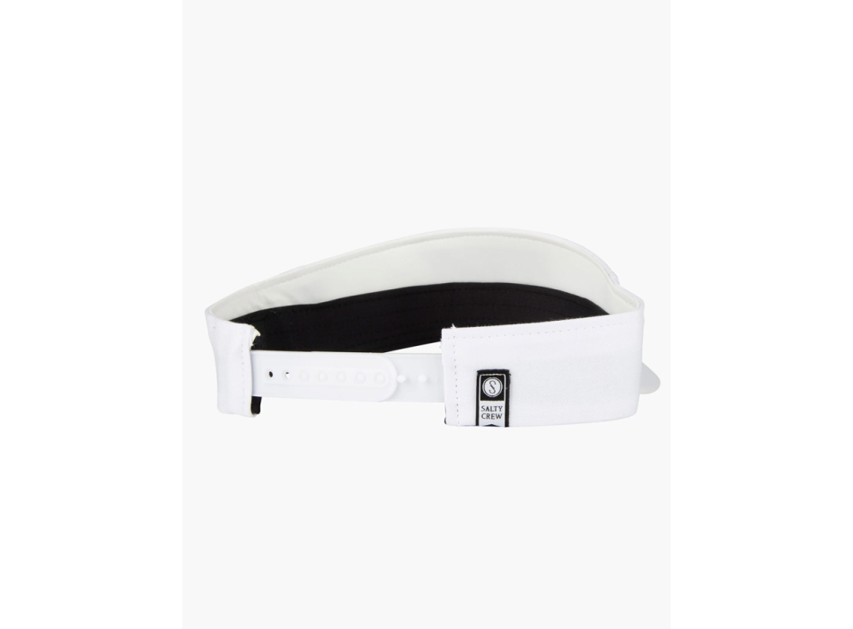 SALTY CREW ALPHA WHITE VISOR