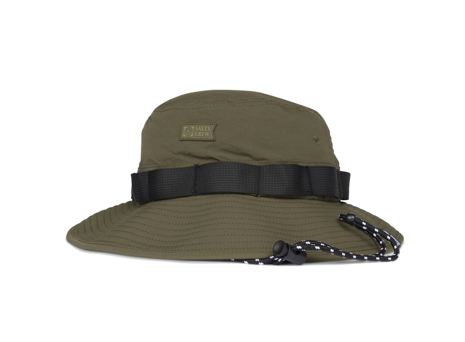 SALTY CREW APEX BOONIE HAT OLIVE