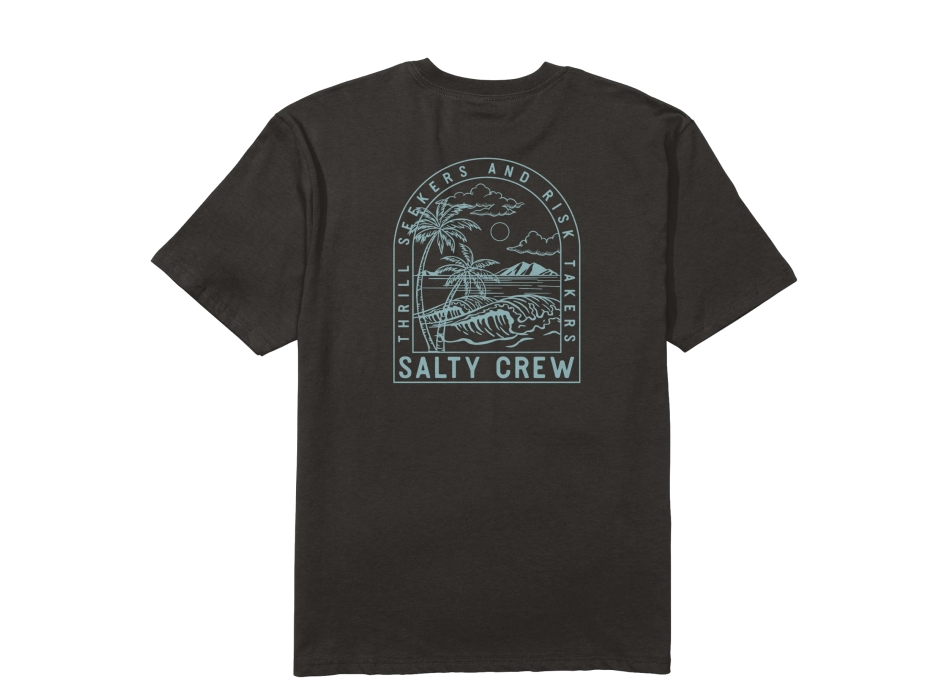 SALTY CREW ARCHWAY CLASSIC TEE BLACK