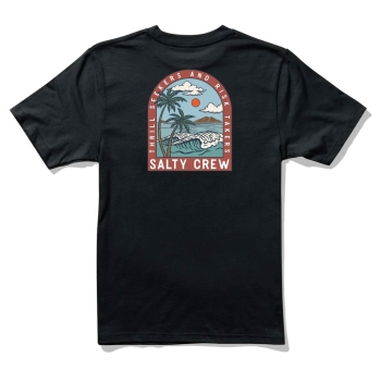 SALTY CREW ARCHWAY CLASSIC TEE BLACK