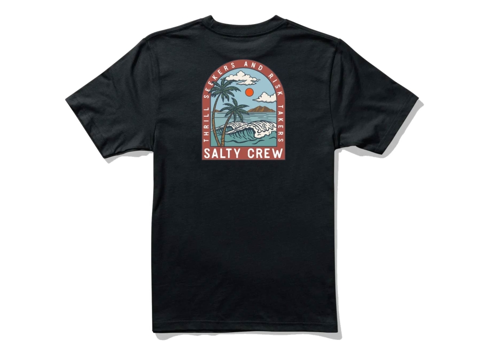 SALTY CREW ARCHWAY CLASSIC TEE BLACK