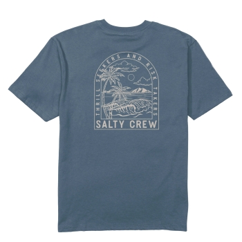 SALTY CREW ARCHWAY CLASSIC TEE SLATE
