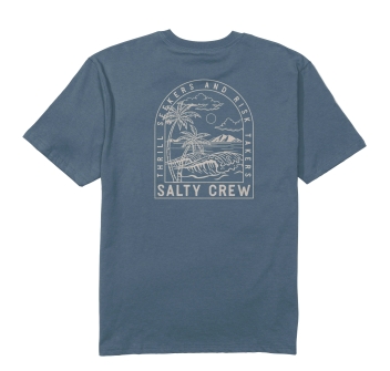 SALTY CREW ARCHWAY CLASSIC TEE SLATE