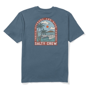SALTY CREW ARCHWAY CLASSIC TEE SLATE