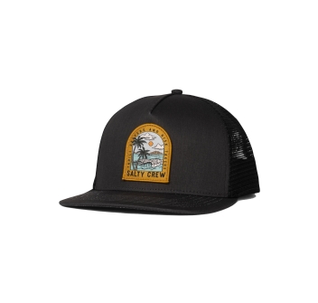 SALTY CREW ARCHWAY TRUCKER BLACK