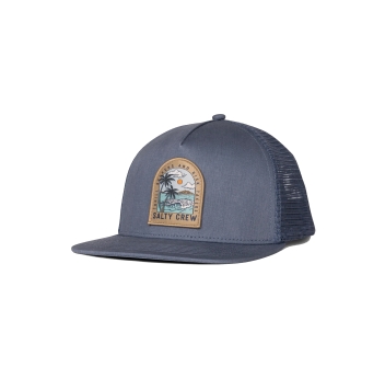 SALTY CREW ARCHWAY TRUCKER PILOT BLUE