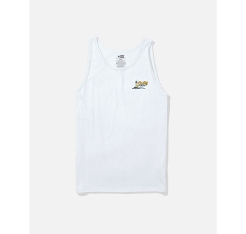 SALTY CREW ASHORE TANK WHITE