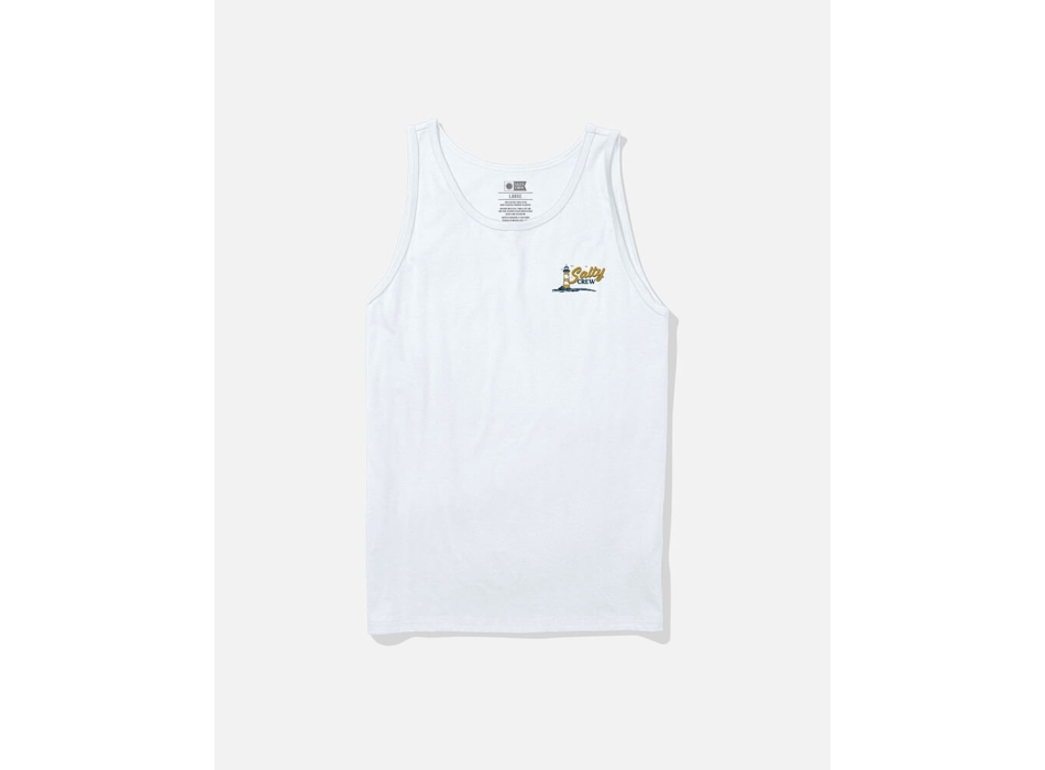 SALTY CREW ASHORE TANK WHITE
