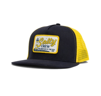 SALTY CREW ASHORE TRUCKER NAVY GOLD