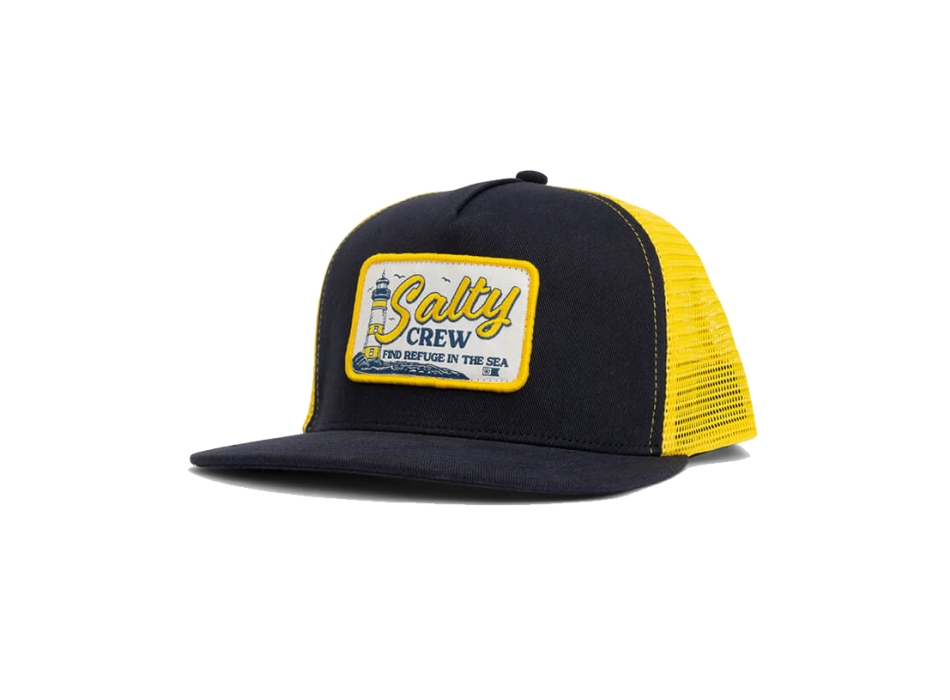 SALTY CREW ASHORE TRUCKER NAVY GOLD