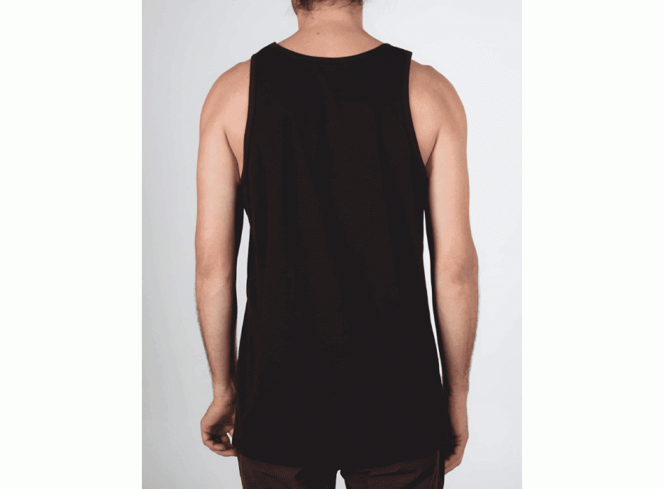 SALTY CREW BARE BONES TANK TOP BLACK