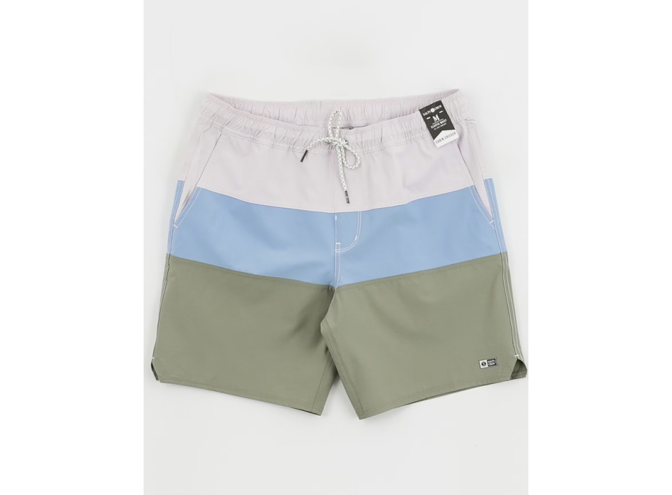 SALTY CREW BEACONS 2 MARINE BLUE ELASTIC BOARDSHORTS 18"