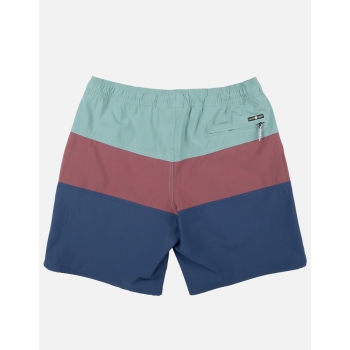 SALTY CREW BEACONS 2 PLUM ELASTIC BOARDSHORTS 18"