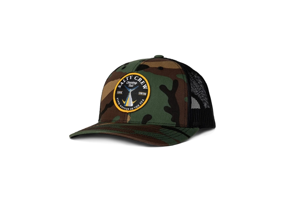 SALTY CREW BOTTOM DWELLER RETRO TRUCKER CAMO
