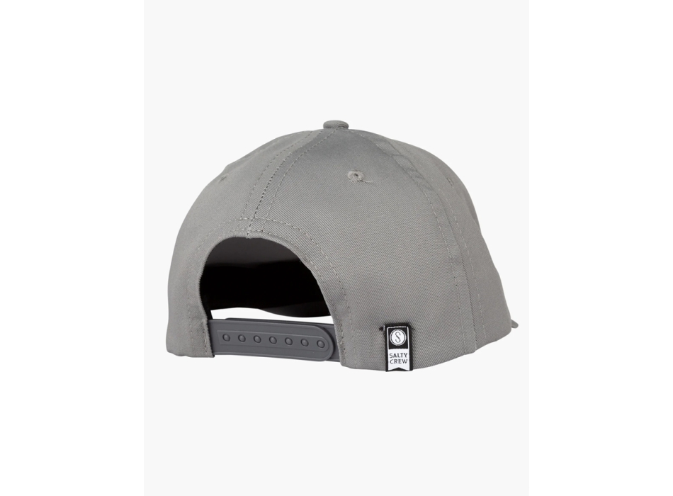 SALTY CREW BRUCE BOYS 6 PANEL SNAPBACK GREY