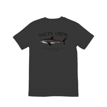 SALTY CREW BRUCE BOYS CHARCOAL TEE