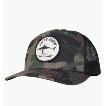 SALTY CREW BRUCE RETRO TRUCKER SALTY CAMO