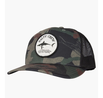 SALTY CREW BRUCE RETRO TRUCKER SALTY CAMO