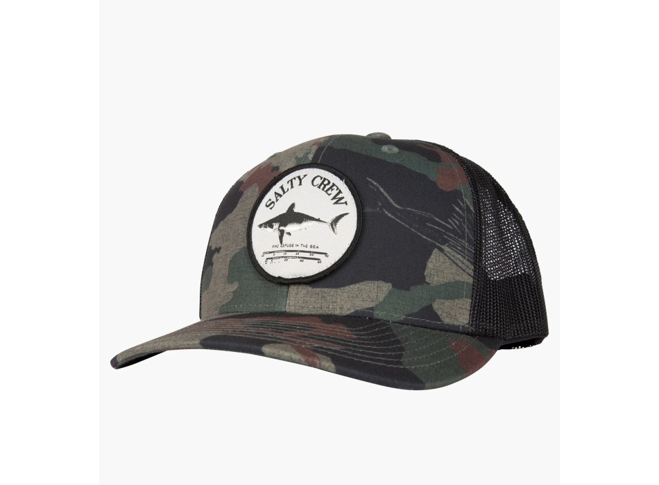 SALTY CREW BRUCE RETRO TRUCKER SALTY CAMO