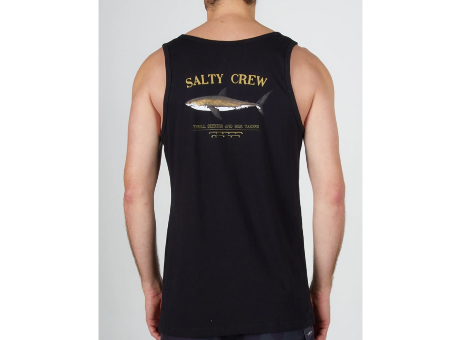 SALTY CREW BRUCE TANK TOP BLACK