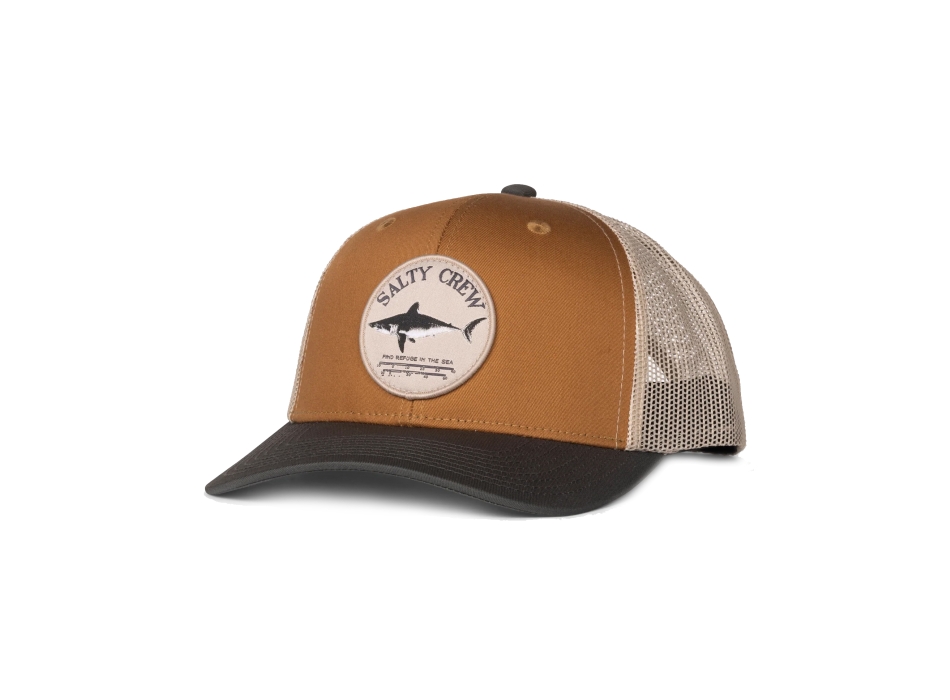SALTY CREW BRUCE TRUCKER BROWN IRON