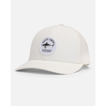 SALTY CREW BRUCE TRUCKER HAT OFF WHITE