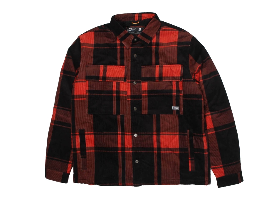 SALTY CREW CRUX OVERSHIRT WASHED RED 