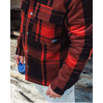 SALTY CREW CRUX OVERSHIRT WASHED RED 